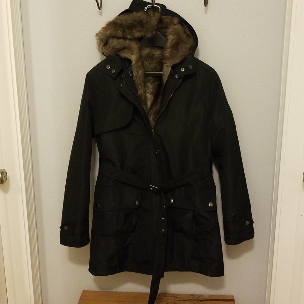 Faux fur lined Jacket